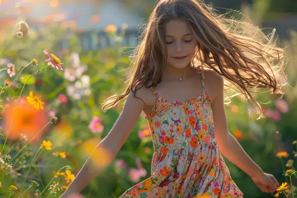 Les imprimés à adopter pour une robe fille