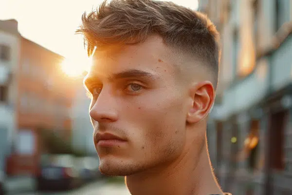 Révolutionnez votre style avec la coupe pour homme courte et dégradée