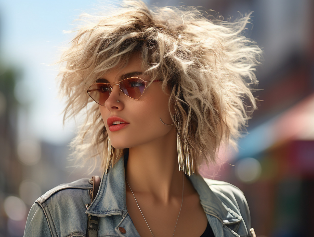 femme coupe mulet