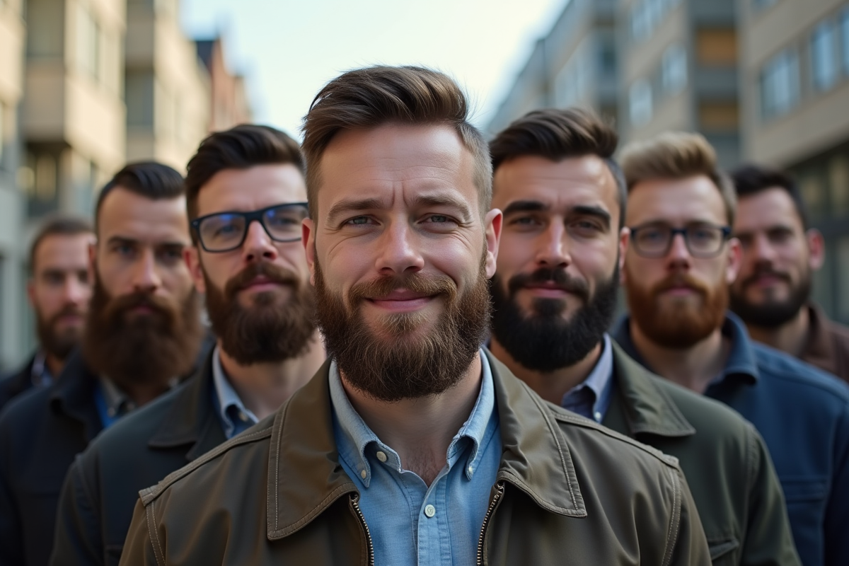 barbe visage