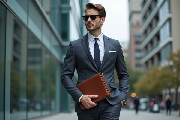 Les tendances actuelles des pochettes en cuir pour homme