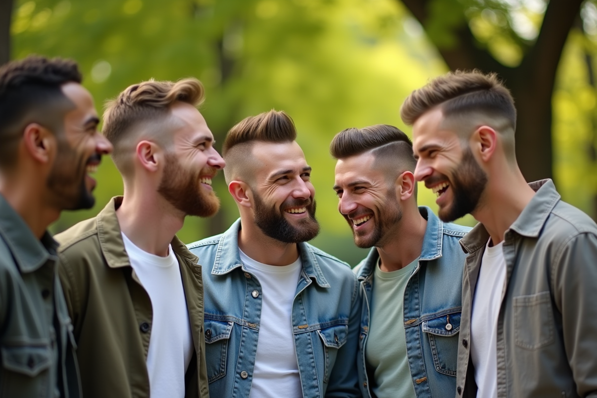 coiffure homme