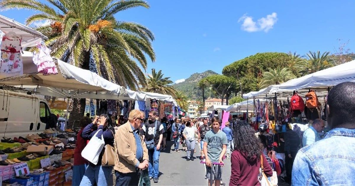 Quel jour se tient le marché de Bordighera ?