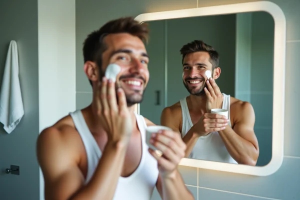 Crème pour le visage des hommes : guide absolu pour une peau irréprochable
